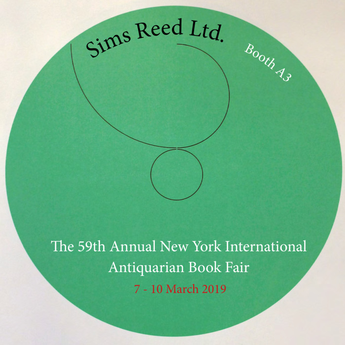 Max Reed Sims Reed Sims Reed Rare Books