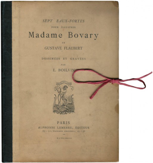 Sept Eaux-Fortes pour Illustrer Madame Bovary...