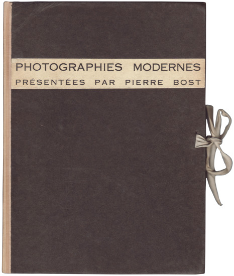 Photographies Modernes Présentées par Pierre Bost