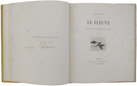 Le Fleuve. Eaux-Fortes d'Edouard Manet