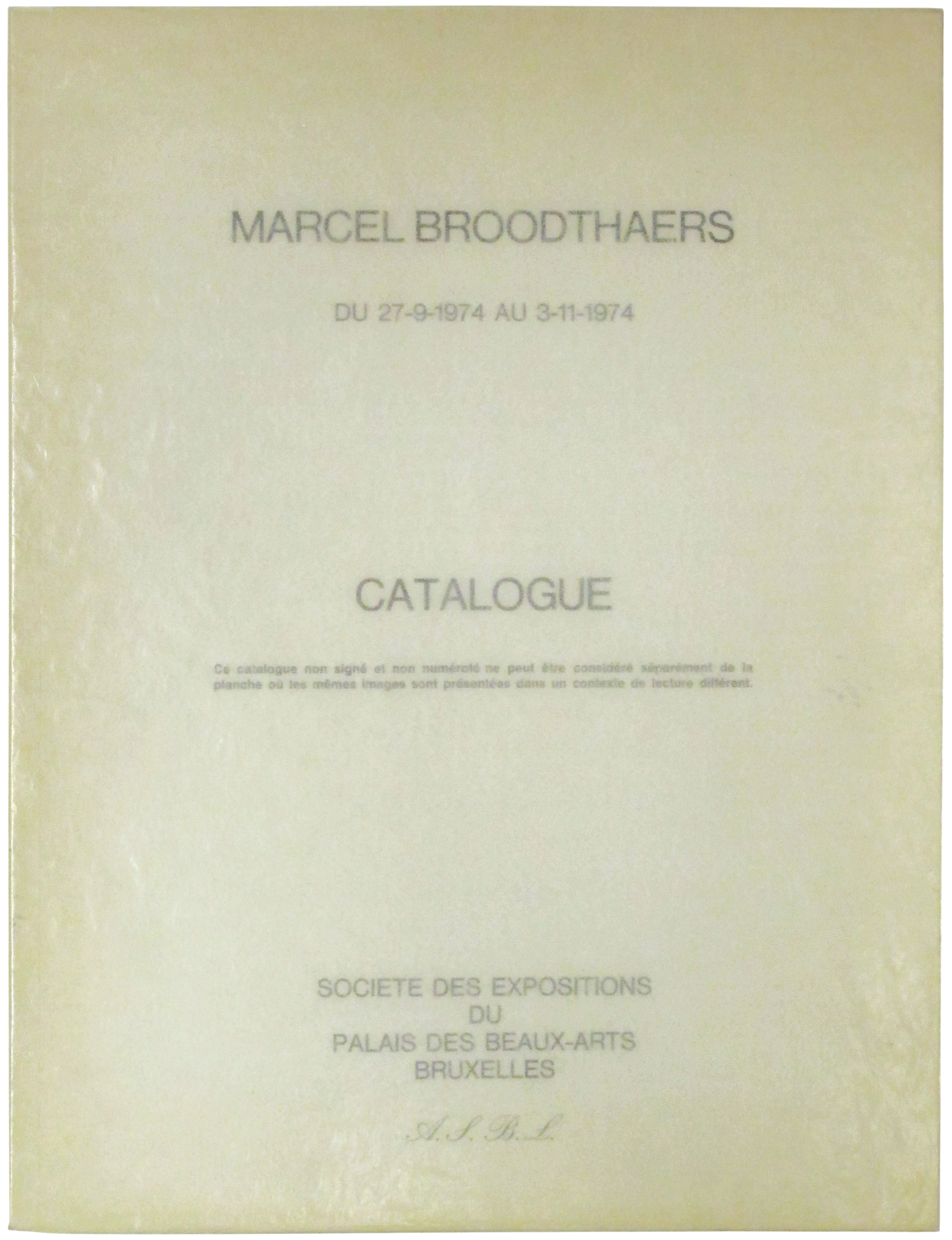 Catalogue - Catalogus