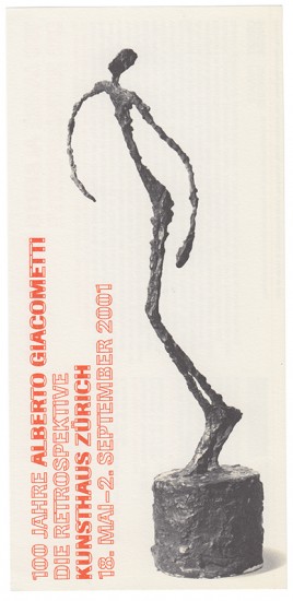 100 Jahre Alberto Giacometti Die Retrospektive
