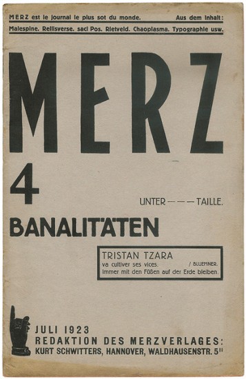 MERZ 4: BANALITÄTEN