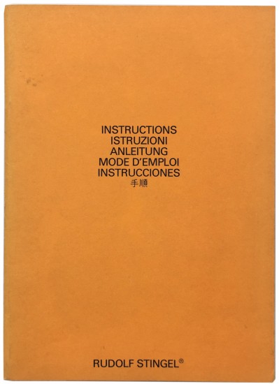 Instructions / Istruzioni / Anleitung /...