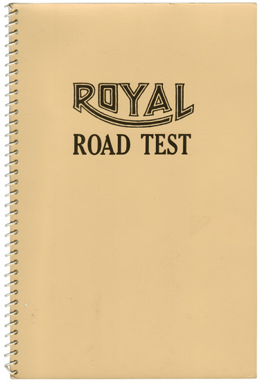 Royal Road Test