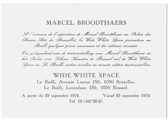 Marcel Broodthaers