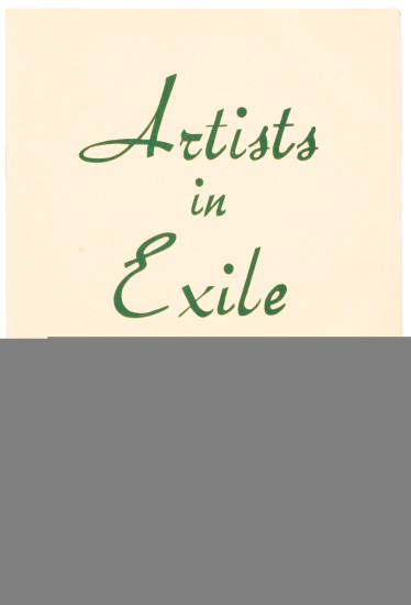 Artists in Exile