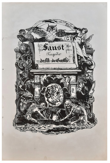 Faust. Tragédie de M. de Goethe,...