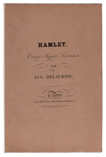 Hamlet. Treize Sujets Dessinés par Eugène...